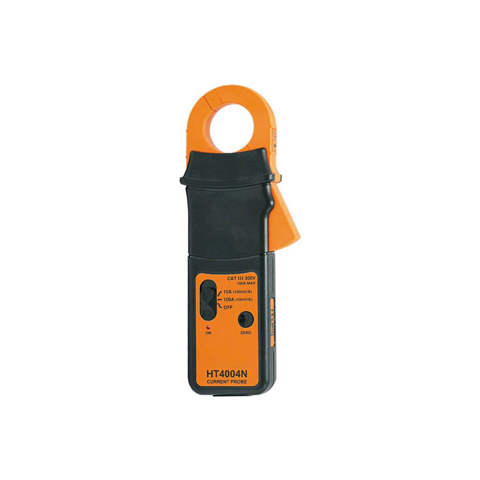 HT4004N Current Probe: AC/DC Current Transducer 0-10A & 0-100A | Current Clamp Meter | Electrical Tester