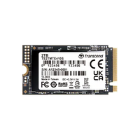 Transcend 1TB MTE410S PCI-E GEN 4x4 M.2 2242 SSD 3D NAND - 5000 MB/s Read 3500 MB/s Write - 600 TBW Transcend