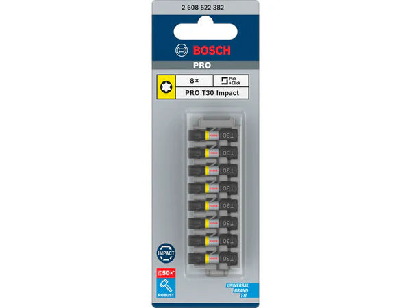 Bosch - Screwdriver Bit ImpactControl T30 - 2608522382