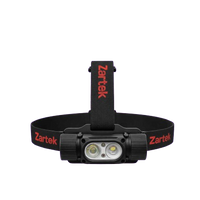 Zartek Headlamp 1482 Lumen: 2 x SST20 LED Aluminium - ZA-137-A