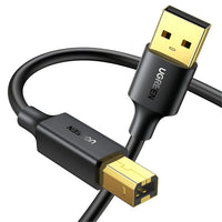 UGREEN US135 USB 2.0 to USB-B Printer Cable, 480Mbps - 1.5m-US135-10350