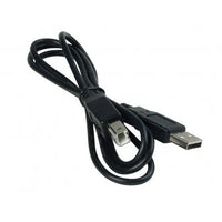USB printer cable A Male + B M; Black / blue; 1.8m RCT Peripherals