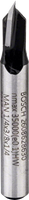 Bosch Router Bit V-Groove 90 Degree 1/4 Inch Shank Woodworking CNC Tool 2608628630