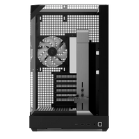 Aerocool APNX V2 Vision Black 3 glass panel case. X-Pand Flow design 4x ARGB Fan included - 360mm radiator  - (APCM-VI02143.11) Aerocool