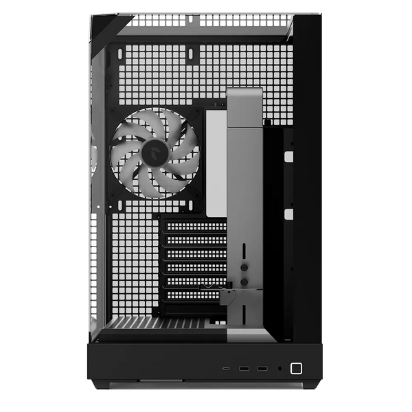 Aerocool APNX V2 Vision Black 3 glass panel case. X-Pand Flow design 4x ARGB Fan included - 360mm radiator  - (APCM-VI02143.11) Aerocool