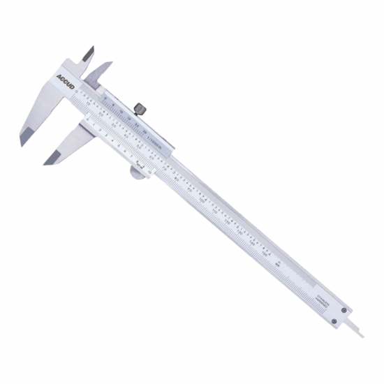 VERNIER CALIPER 150MM AUTO THUMB CLAMP 0.05MM ACC. 0.05MM GRAD. S/STEE