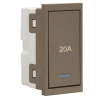 Major Tech 20A Double Pole Switch Module (1 Mod) BZ 3VM121DBZ
