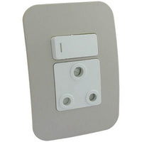 Major Tech VETi 1 - Single Switched Wall Socket - Complete | VG20WCR