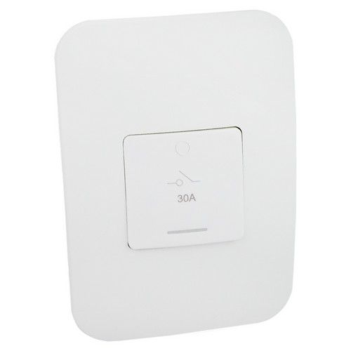 Major Tech 30A Double Pole Isolator WT/SV (100mmx50mm) VS131DPWSV