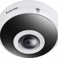 VIVOTEK Outdoor IK10 Fisheye; 6MP H.265; 20M IR; WDR PRO; IO; Mic; Smart VCA; Deep Search-VIVOTEK FE9382-EHV-V2-VVZA