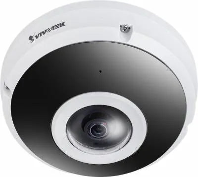 VIVOTEK Outdoor IK10 Fisheye; 6MP H.265; 20M IR; WDR PRO; IO; Mic; Smart VCA; Deep Search-VIVOTEK FE9382-EHV-V2-VVZA