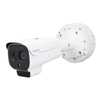 Indoor/Outdoor Thermal Camera Bi-spectrum Thermal with 256 x 192 thermal & 4MP; Human; Vehicle; Smoke; Flame Detection-VIVOTEK TB9333-E 7mm