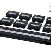 4-Port 4K HDMI Cat 6 Splitter with Receivers - 1 splitter and 8 receivers-VS1828KIT