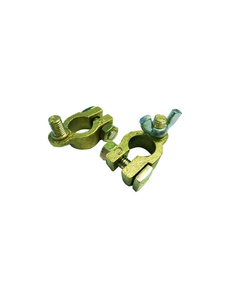 HellermannTyton : Wingnut Clamp Anti Theft Brass Pos-Uni - (HTWNC8)