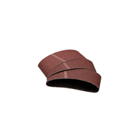 Wolfcraft Sanding Belts 76x457mm 60 Grit (3-Pack) - Wood/Metal Belt Sander Belts