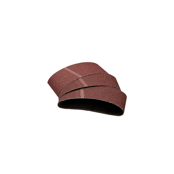 Wolfcraft Sanding Belts 76x457mm 60 Grit (3-Pack) - Wood/Metal Belt Sander Belts