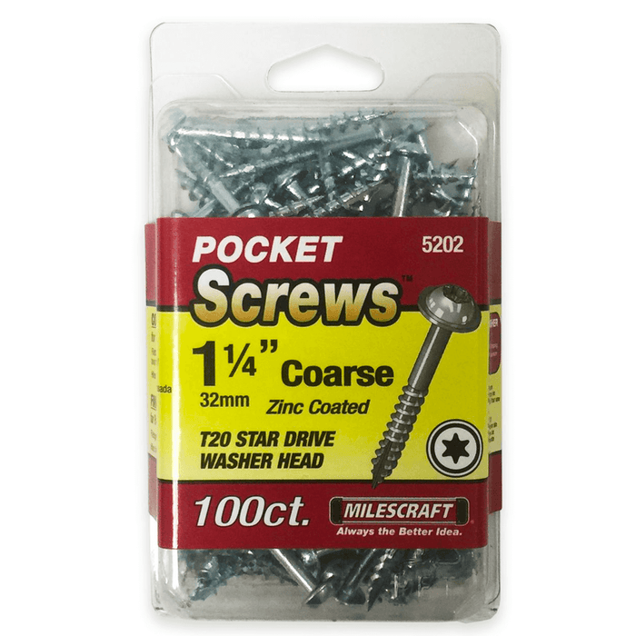 Milescraft | Pocket Screw Kit - 0825200