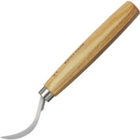 Spoon Knife Right Bevel - Wood Carving Tool, Curved Blade