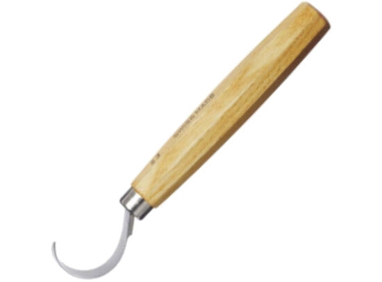 Spoon Knife Round Small Bevel Right - Swiss Made Wood Carving Tool, Right-Handed, Woodworking