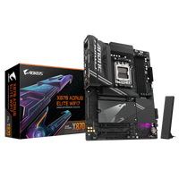 GIGABYTE Aorus AMD X870 Chipset for AMD AM5; 4x DDR5; 4x M2; 2x HDMI (1x Front)/2 x USB4® USB Type-C®; ATX. Gigabyte