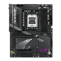 GIGABYTE Aorus AMD X870 Chipset for AMD AM5; 4x DDR5; 4x M2; 2x HDMI (1x Front)/2 x USB4® USB Type-C®; ATX. Gigabyte