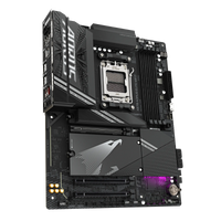 GIGABYTE Aorus AMD X870 Chipset for AMD AM5; 4x DDR5; 4x M2; 2x HDMI (1x Front)/2 x USB4® USB Type-C®; ATX. Gigabyte