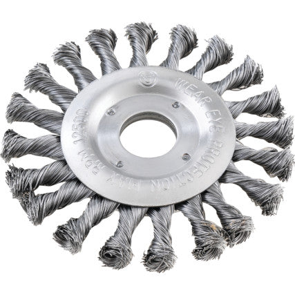 Afrox 115 X 10X M14 1 Row Knotted Wire Wheel - W053253