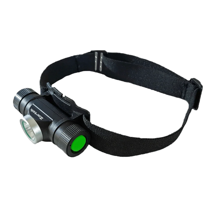 Headlamp LED 500lm, USB cable Rechargeable, Li-ion battery, Aluminium, Dimmer Function