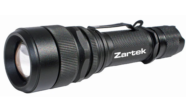 Zartek ZA-457 Extreme Bright LED-Heavy Duty 1200 Lumen Rechargable USB Flashlight UPGRADED