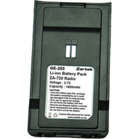 ZA-720 Li-ion battery pack 3.7V 1600mAH