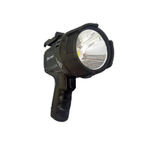 Extreme Mega Bright Spotlight, XHP110 LED, 54W 6300lm, USB type C Rechargeable, Far Beam, Heavy-Duty, IP67, Includes USB Mains & Vehicle Charger, Red Lens