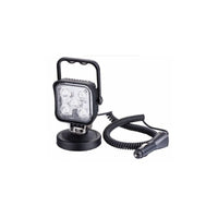 Vehicle LED Floodlight, 900lm, Magnetic Mount, 12V Adaptor On/Off switch, 3m Coil Cable