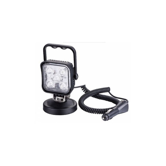 Vehicle LED Floodlight, 900lm, Magnetic Mount, 12V Adaptor On/Off switch, 3m Coil Cable