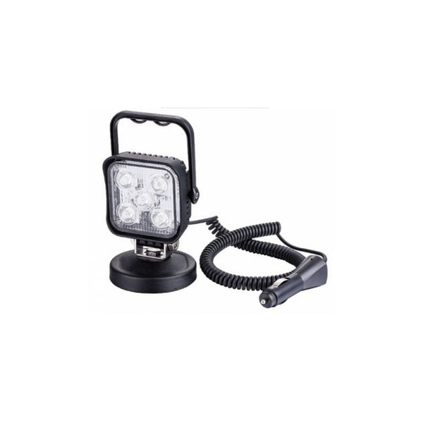 Vehicle LED Floodlight, 900lm, Magnetic Mount, 12V Adaptor On/Off switch, 3m Coil Cable