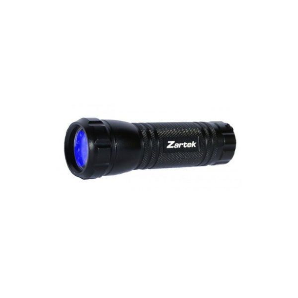 UV Flashlight, Scorpion Detection, 9 LED , Aluminium, 3 AAA batteries incl