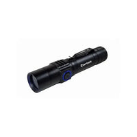 UV Flashlight, Scorpion Detection, High Power LED  5W,  Aluminium, UV Wavelength: 365 nm, PURE-365 Wood Filter, USB Recharg., Li-ion 18650 Battery & USB Charger Cable included