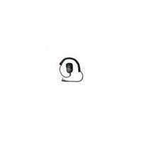 ZA-748 Single Pin Lapel Speaker Microphone