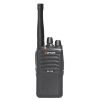 Zartek ZA-758 PMR UHF Handheld Transceiver with Direct Plug-in Charger Adaptor Two-Way Radio